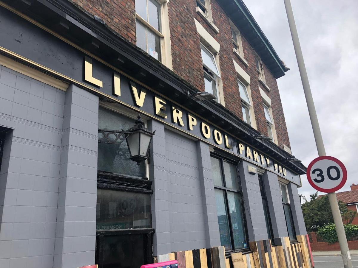 Liverpool Party Pad Hotell Eksteriør bilde
